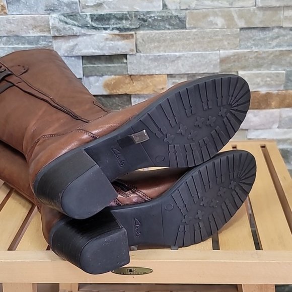 Clarks Maymie Stellar Knee High Boot - Picture 9 of 12